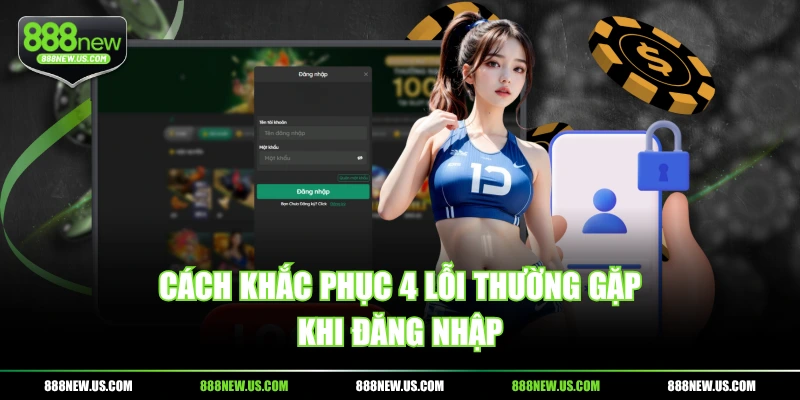 Cách khắc phục 4 lỗi thường gặp khi đăng nhập