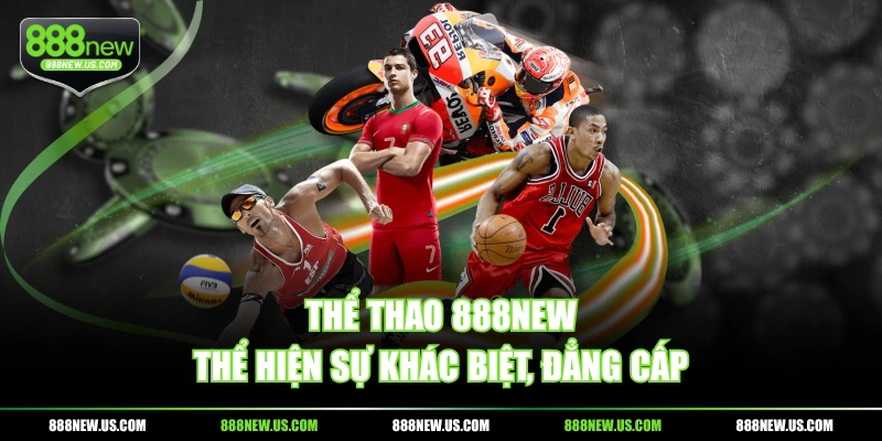Thể thao 888NEW thể hiện sự khác biệt, đẳng cấp